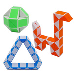 KOSTKA LOGICZNA UKŁADANKA MAGICZNY WĄŻ MAGIC SNAKE ŁAMIGŁÓWKA ZABAWKA EDU