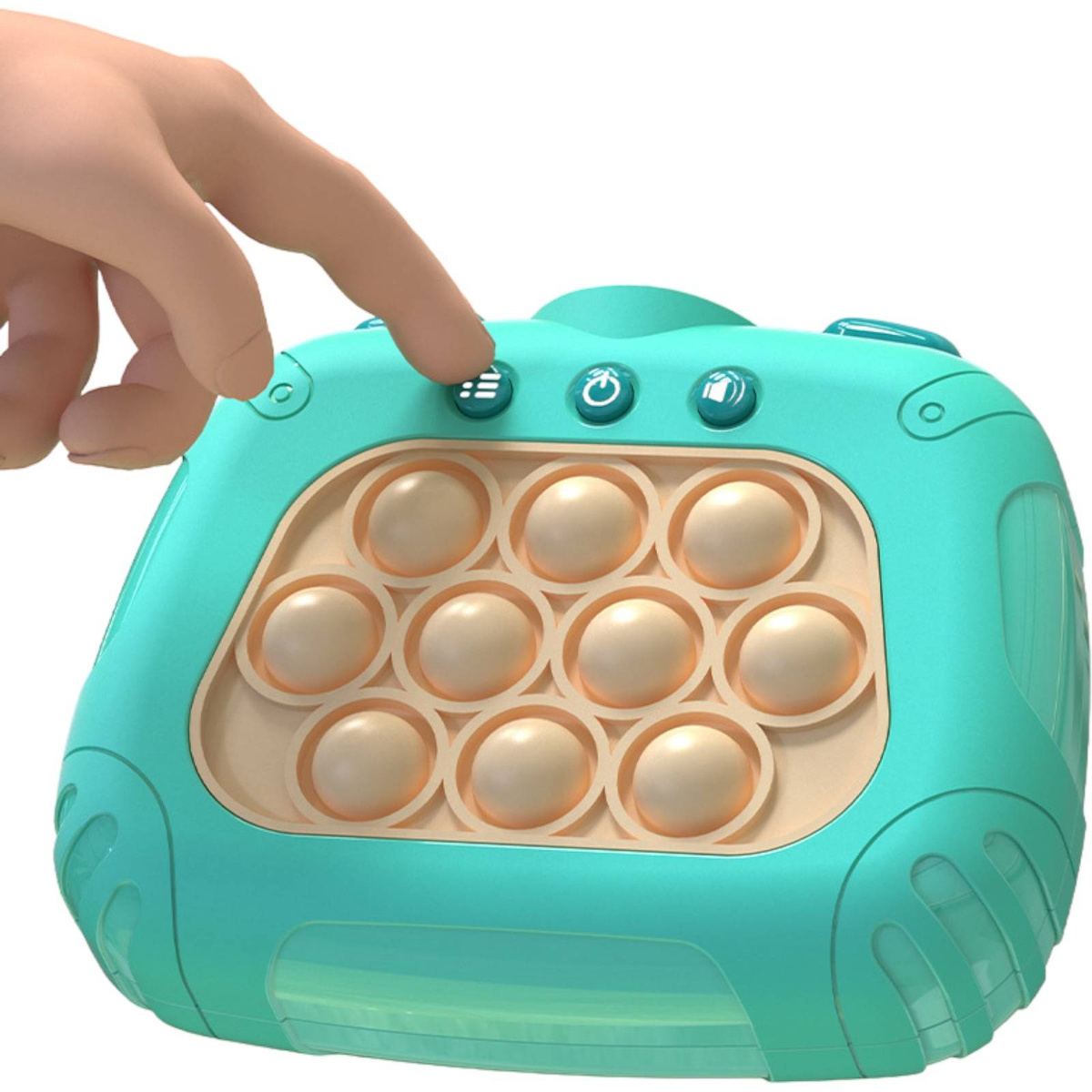 GRA ZRĘCZNOŚCIOWA POP IT ANTYSTRESOWA ELEKTRYCZNA KONSOLA DLA DZIECI GIERKA