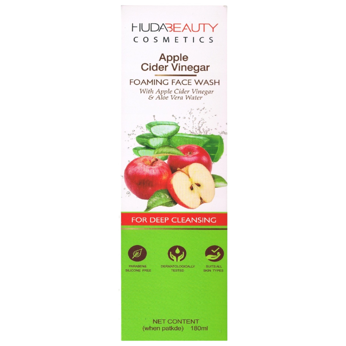  PIANKA OCZYSZCZAJĄCA  Z JABŁKIEM I ALOESEM 150ml SZCZOTECZKA MASUJĄCA 