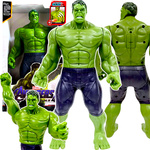 HULK DUŻA RUCHOMA FIGURKA INTERAKTYWNA 30cm DŹWIĘK ŚWIATŁO AVENGERS BOHATER