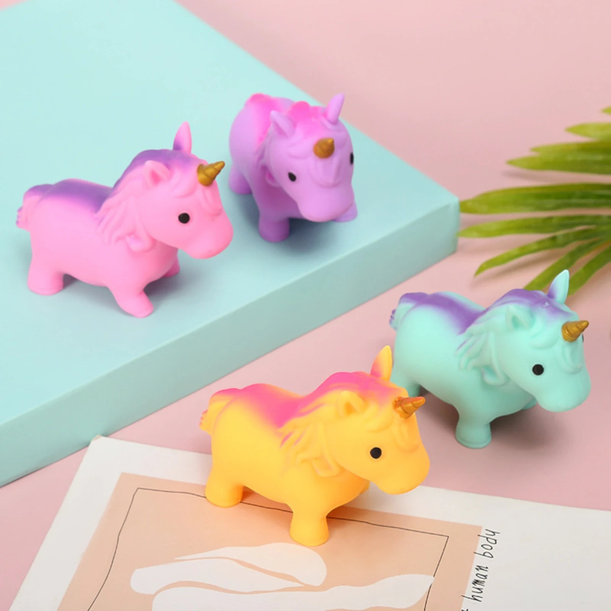 GNIOTEK ANTYSTRESOWY JEDNOROŻEC ZABAWKA SENSORYCZNA ANTYSTRESOWA FIDGET