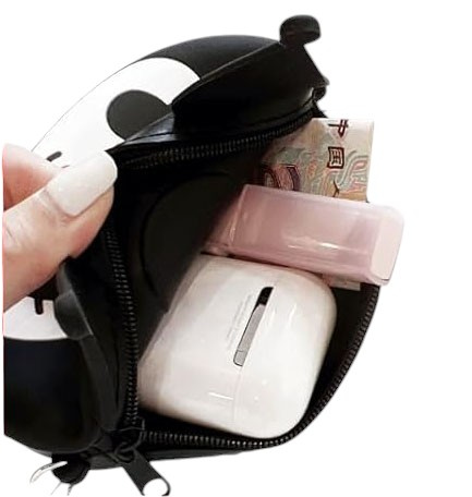 UROCZA TOREBKA DLA DZIEWCZYNKI KUROMI SILIKONOWA POJEMNA PORTFELIK KAWAII