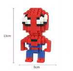 KLOCKI KONSTRUKCYJNE DO UKŁADANIA SPIDERMAN PUZZLE 3D FIGURKA 518 ELEMENTÓW