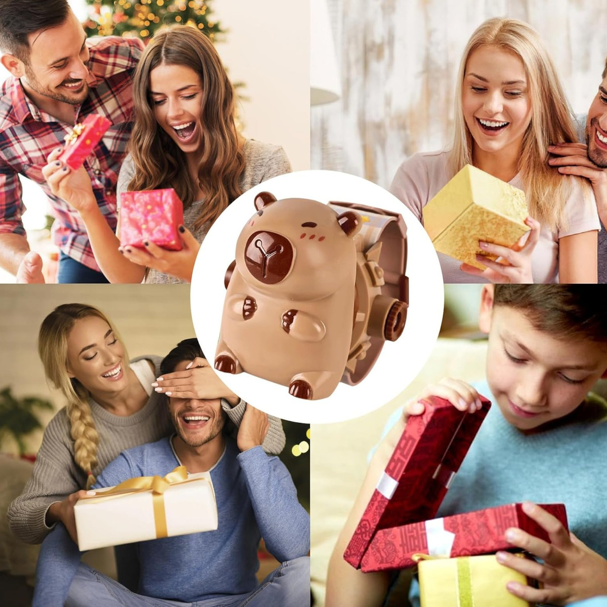 Zegarek z projektorem 3D - KAPIBARA