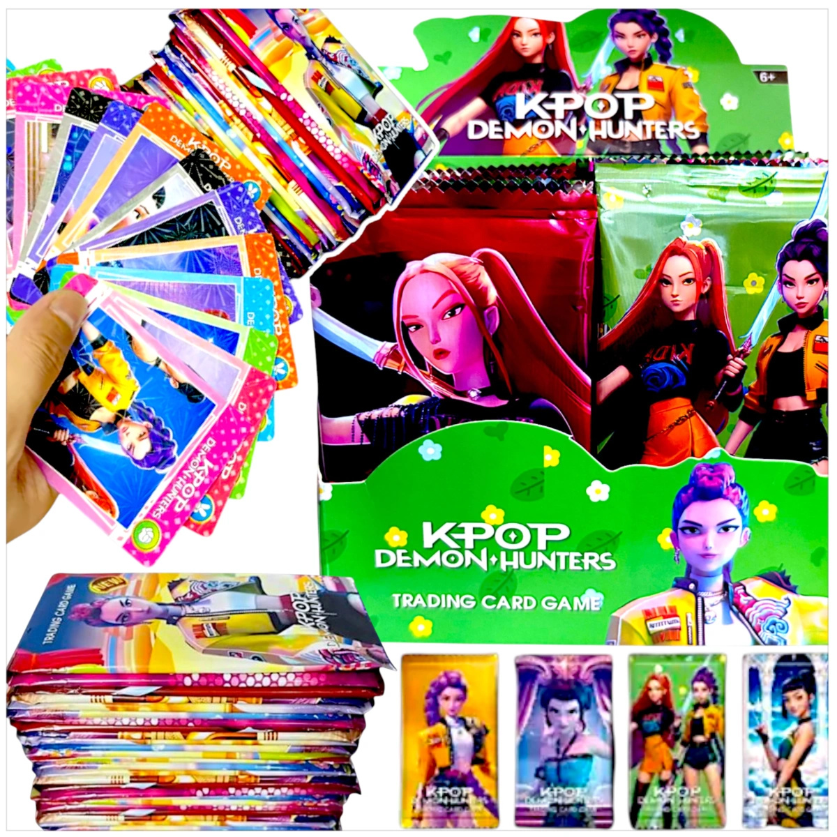 K-POP KARTY KOLEKCJONERSKIE DO GRY ŁOWCZYNIE DEMONÓW (366 kart)