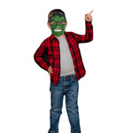 MASKA HULK DLA CHŁOPCA DLA DZIECI PRZEBRANIE SUPERBOHATER AVENGERS NA BAL