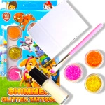 TATUAŻE PSI PATROL ZESTAW DO TWORZENIA TATUAŻY BROKATOWYCH SZABLONY TATOO