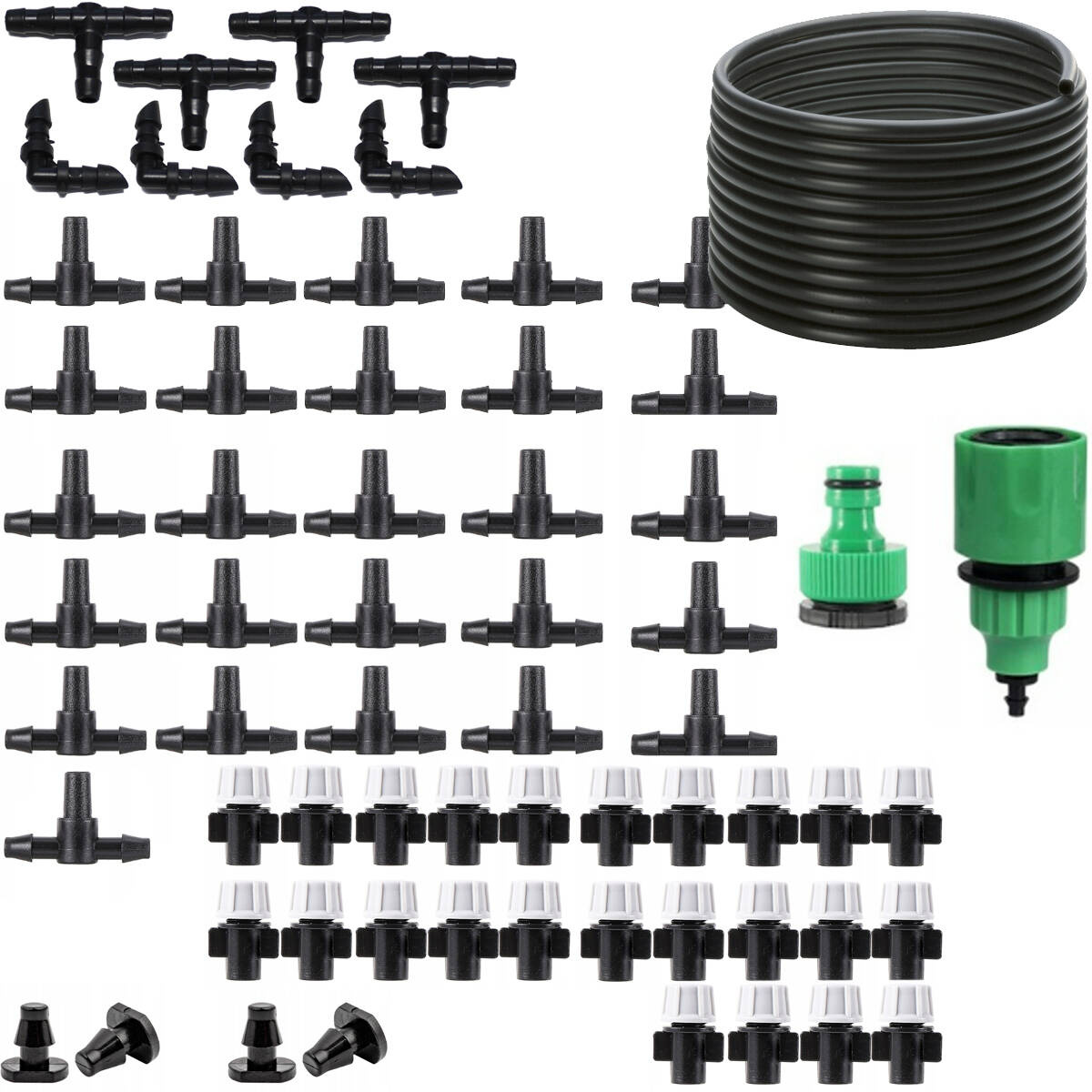 KURTYNA WODNA OGRODOWA DO OGRODU MGIEŁKA ZRASZANIE NA DZIAŁKĘ KLIMA WĄŻ 20m