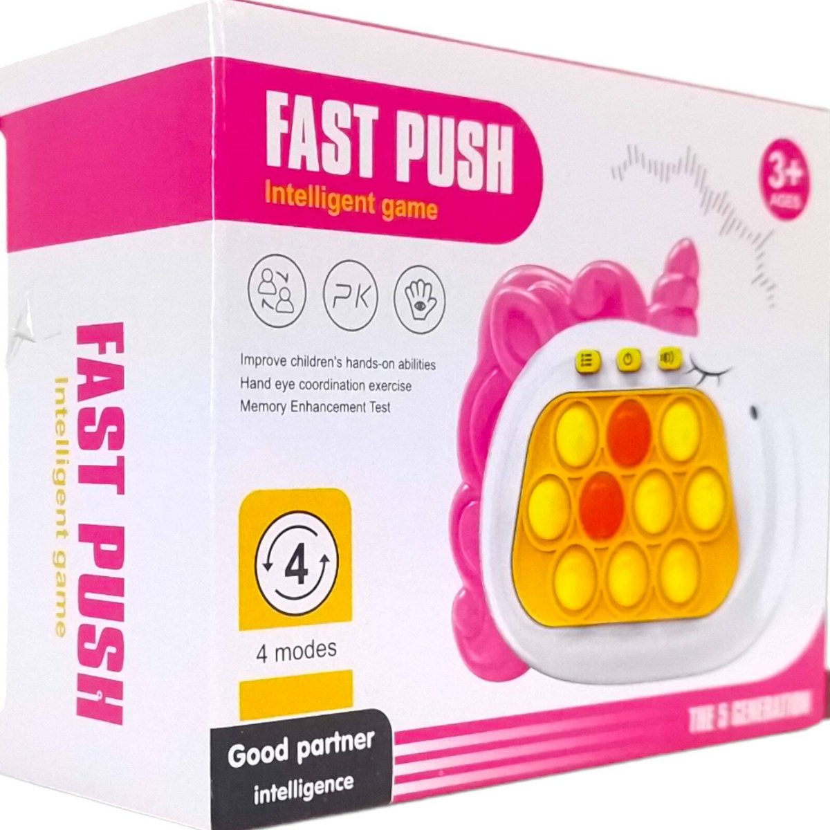 GRA POP IT DLA DZIEWCZYNKI ZRĘCZNOŚCIOWA QUICK PUSH GAME JEDNOROŻEC GIERKA