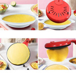 NALEŚNIKARKA ELEKTRYCZNA SZYBKA PATELNIA DO NALEŚNIKÓW BEZ UŻYCIA TŁUSZCZU