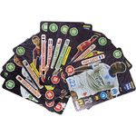 KARTY PIŁKARSKIE KOLEKCJONERSKIE DLA FANÓW FUTBOLU CZARNE 55 PIŁKA NOŻNA