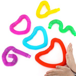 RURKA RURKI RURY SENSORYCZNE ANTYSTRESOWE TUBA ZABAWKA SENSORYCZNA GNIOTEK