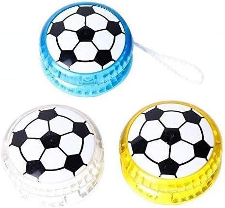 JOJO ŚWIECĄCE DO ZABAWY DLA DZIECI YOYO ŚWIECI TRIKI KOLOROWE PIŁKA NOŻNA