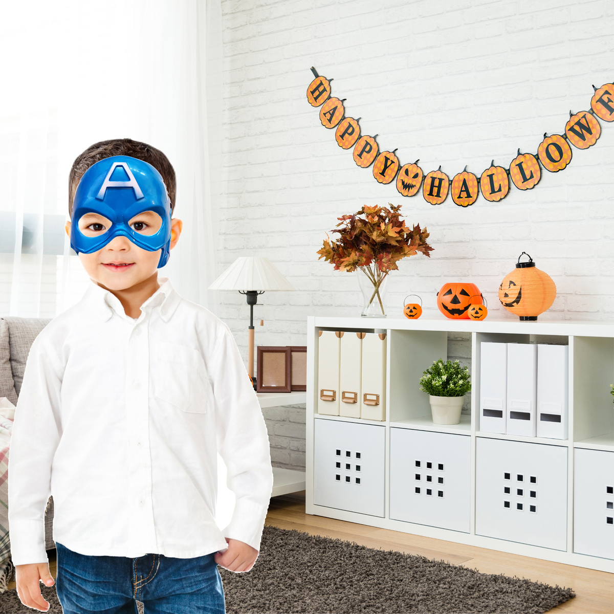 MASKA KAPITANA AMERYKA KAPITAN COSPLAY CAPTAIN NA BAL DLA DZIECI AVENGERS