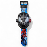 ZEGAREK Z PROJEKTOREM DLA CHŁOPCA SPIDERMAN WYŚWIETLA OBRAZKI 3D PROJEKTOR