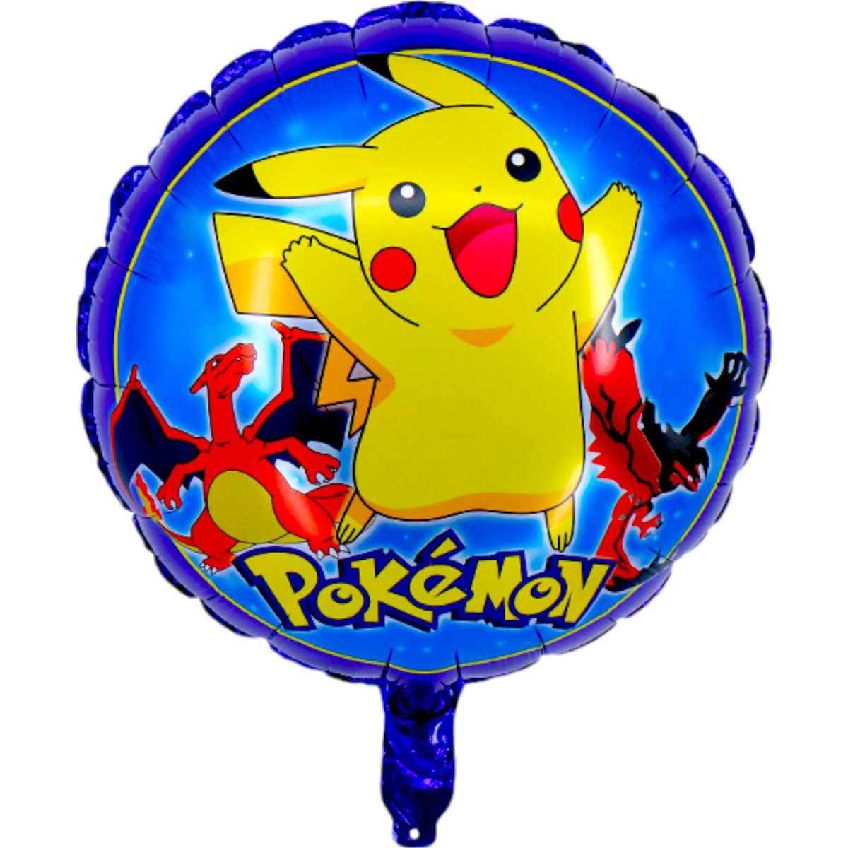 DUŻY BALON FOLIOWY NA URODZINY POKEMON PIKACHU 45cm URODZINOWY NA IMPREZĘ