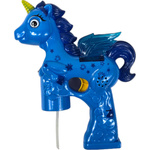 PISTOLET DO BANIEK DLA DZIEWCZYNKI JEDNOROŻEC + 2x PŁYN BAŃKI MYDLANE PEGAZ