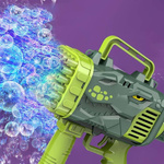 PISTOLET DO BANIEK MYDLANYCH AUTOMAT DINOZAUR MASZYNKA BAŃKI MYDLANE + PŁYN