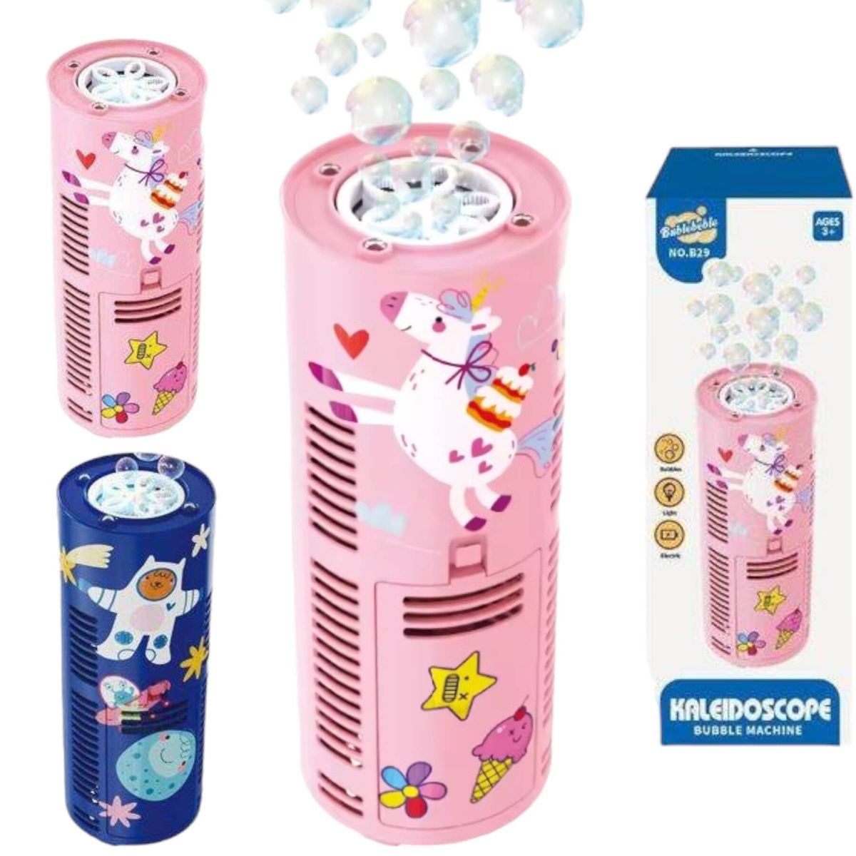 WYRZUTNIA BANIEK MYDLANYCH MASZYNKA BAŃKI MYDLANE TUBA KOSMONAUTA ŚWIECI