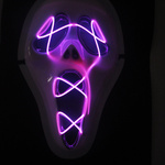 MASKA DUCH KRZYK SCARY MOVIE ŚWIECĄCA LED NA IMPREZĘ NA KONCERT PRZEBRANIE