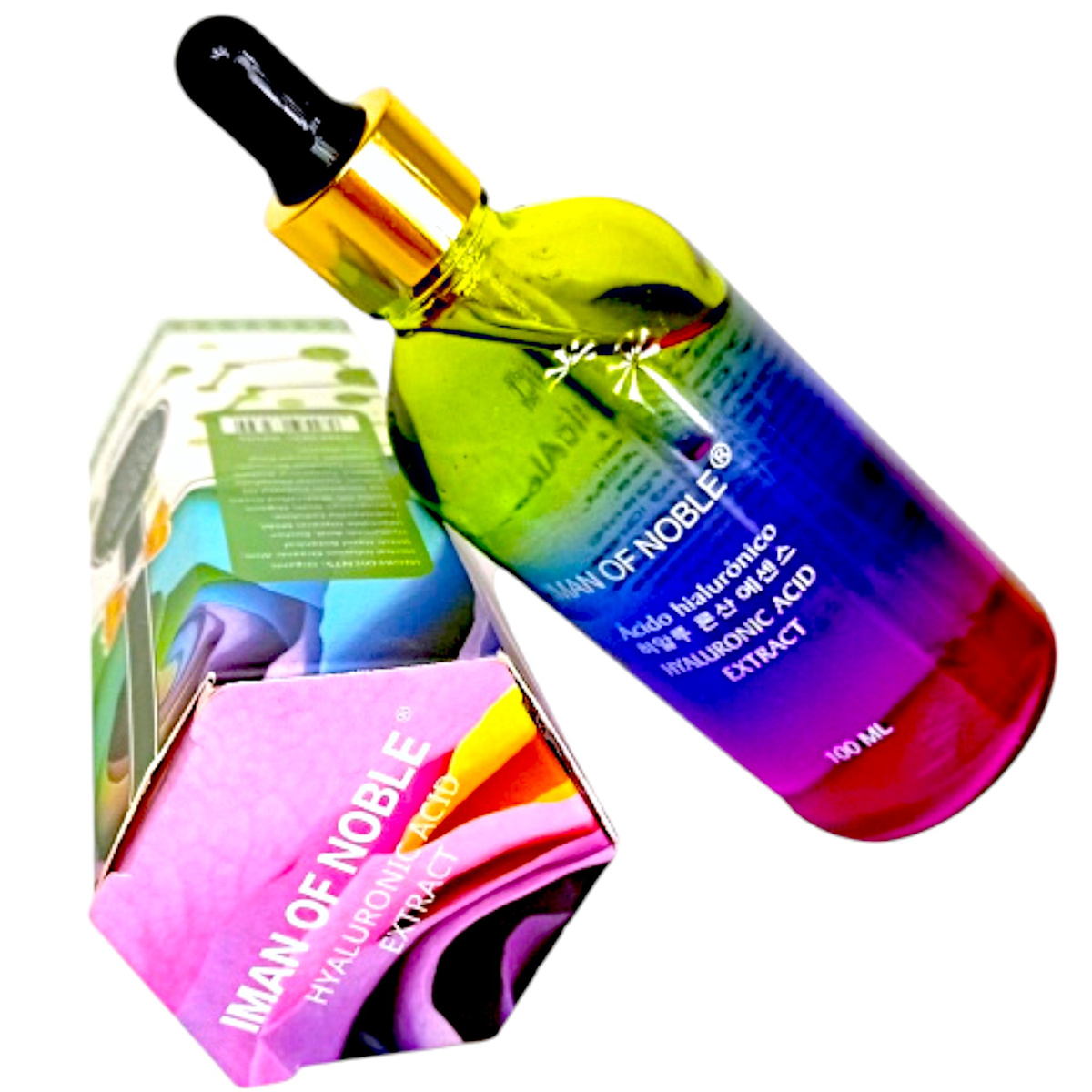 IMAN OF NOBLE SERUM ODŻYWIAJĄCE KWAS HIALURONOWY 100ml SILNE NAWILŻENIE