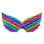 STRÓJ DLA DZIEWCZYNKI JEDNOROŻEC PEGAZ TĘCZOWY SPÓDNICZKA OPASKA PRZEBRANIE