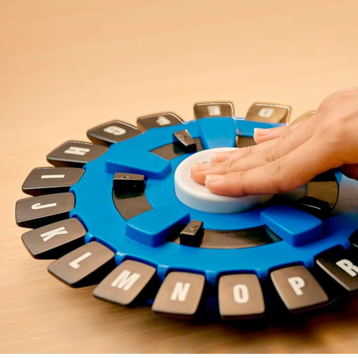 TAPPLE GRA SŁOWNA EDUKACYJNA KREATYWNA ZABAWA GRA RODZINNA 36 KART LITERKI