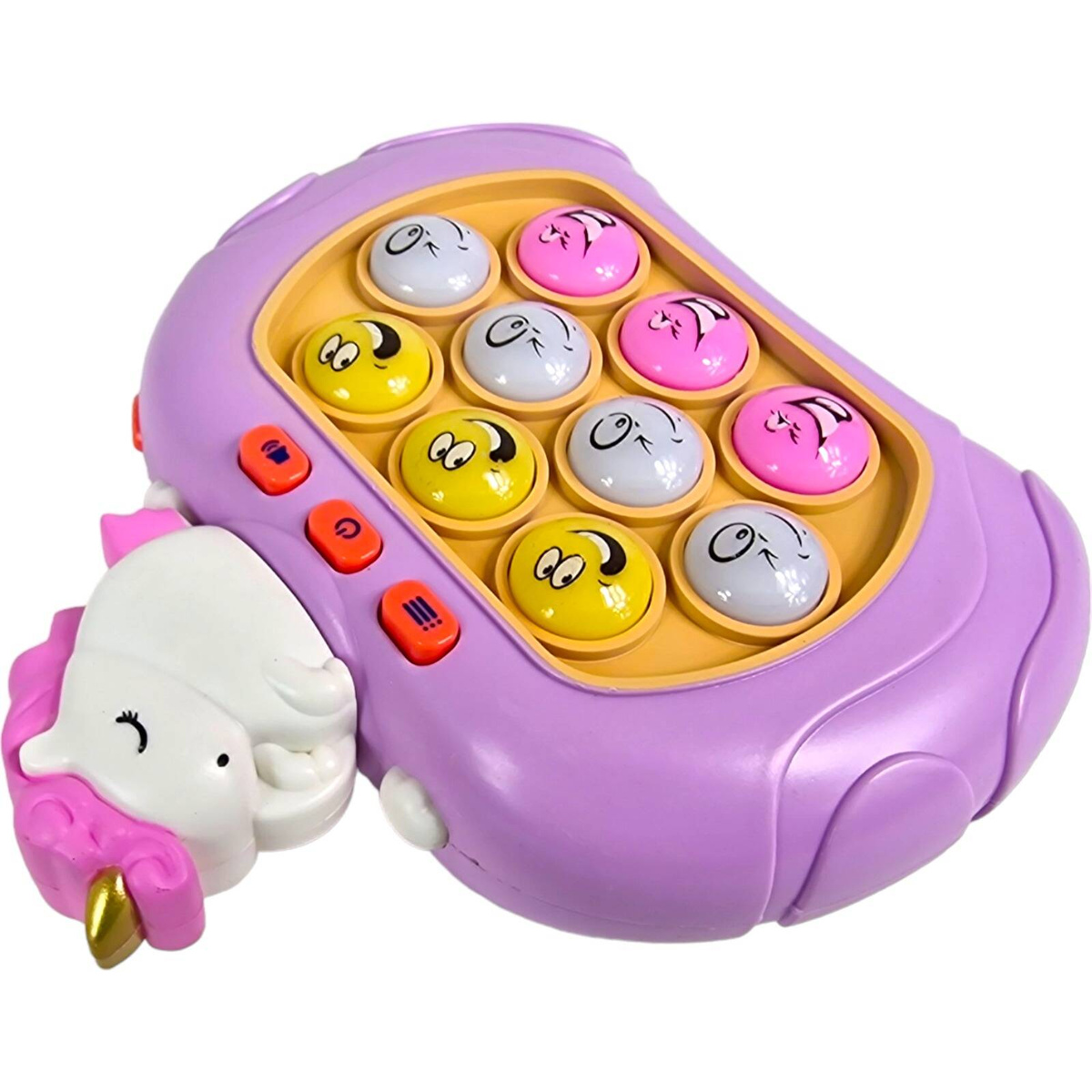 GRA ZRĘCZNOŚCIOWA POP IT DLA DZIEWCZYNKI ANTYSTRESOWA GIERKA 4w1 JEDNOROŻEC