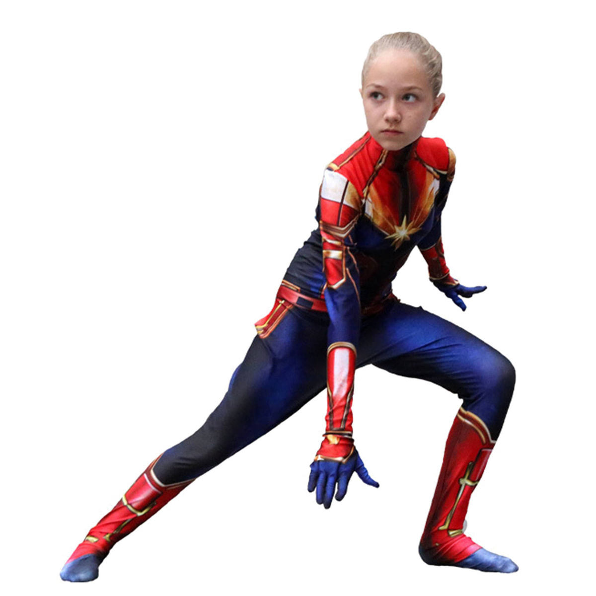 STRÓJ KAPITAN MARVELL KOSTIUM PRZEBRANIE AVENGERS