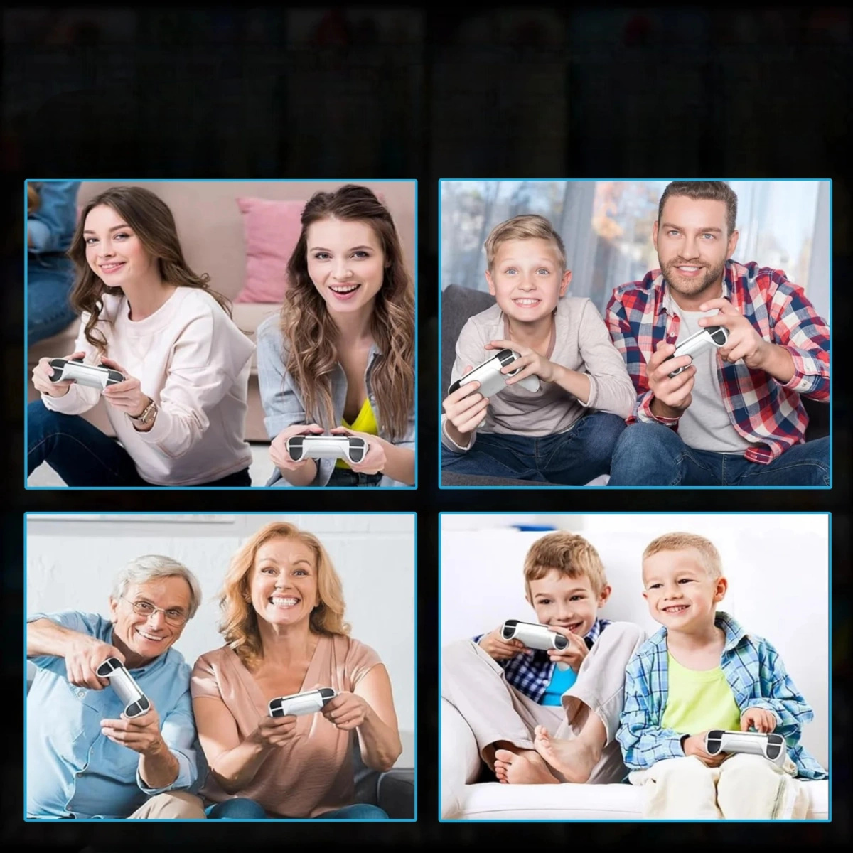 KONSOLA PRZENOŚNA RETRO M8 40000 GIER 2 PADY HDMI 4K PRO GIERKA TELEWIZYJNA