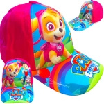 CZAPKA Z DASZKIEM DLA DZIECI PSI PATROL SKYE DLA DZIEWCZYNKI NA LATO