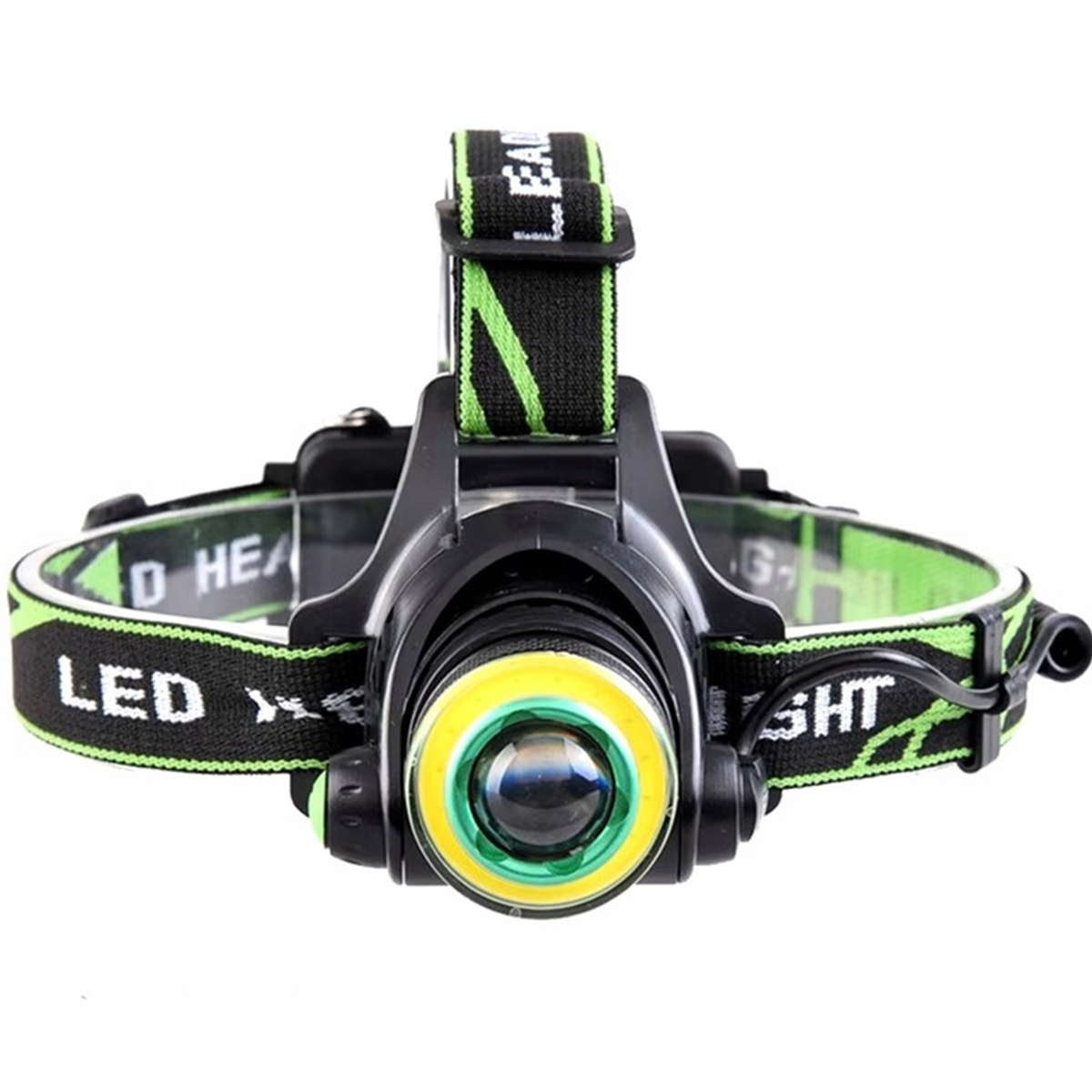 LATARKA CZOŁOWA LED MOCNA  AKUMULATORY REFLEKTOR COB CZOŁÓWKA NA PREZENT