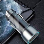 SZYBKA ŁADOWARKA SAMOCHODOWA USB USB-C QC 3.0 PD 52W DO ZAPALNICZKI MOCNA