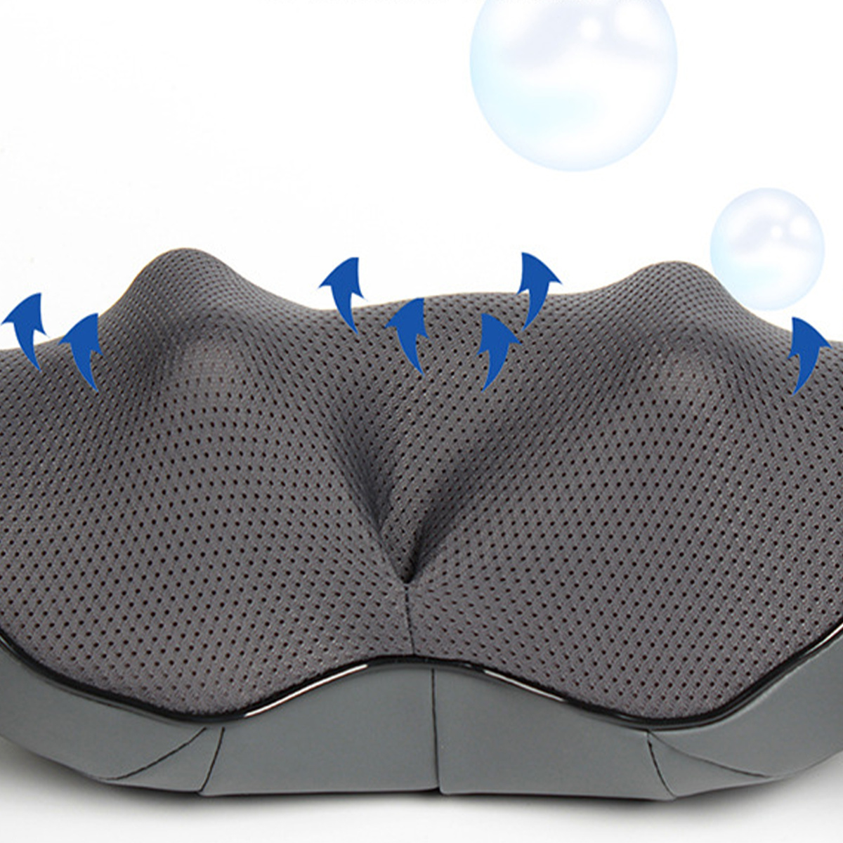 MASAŻER SZYI KARKU RAMION PLECÓW SHIATSU GŁOWICE SPRĘŻYNUJĄCE DZIEŃ MATKI