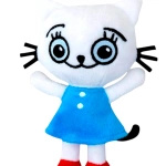 KICIA KOCIA - PLUSZOWA MASKOTKA 27cm KICIA KOCIA PRZYTULANKA PLUSZOWY KOT