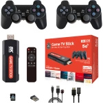 KONSOLA RETRO STICK GIERKA TELEWIZYJNA HDMI 8K ANDROID TV 40000 36500 GIER