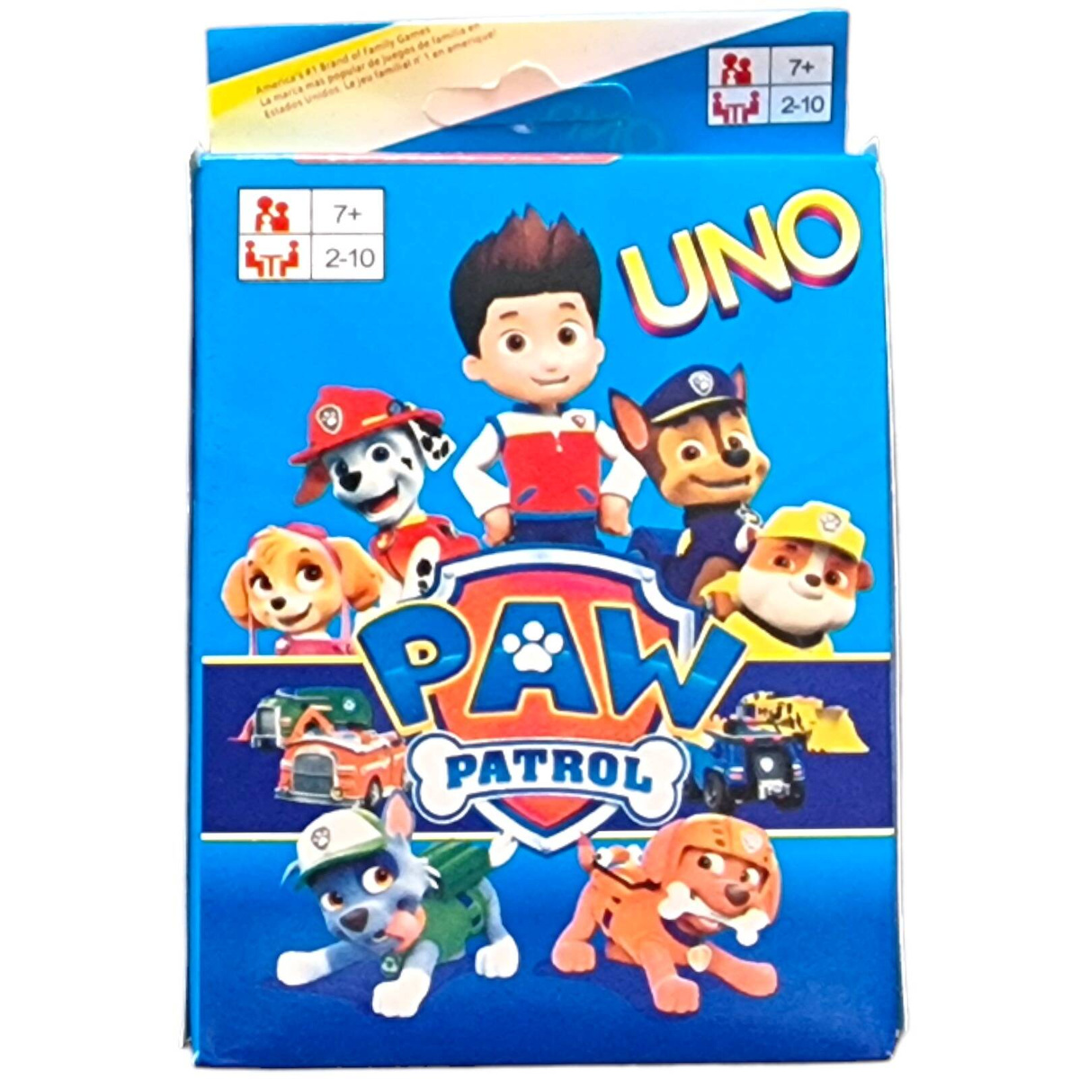 GRA KARCIANA UNO PSI PATROL DLA DZIECI KARTY DO GRY TOWARZYSKA PAW PATROL
