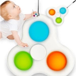  FIDGET SPINNER SIMPLE DIMPLE ZABAWKA SENSORYCZNA ANTYSTRESOWA GNIOTEK