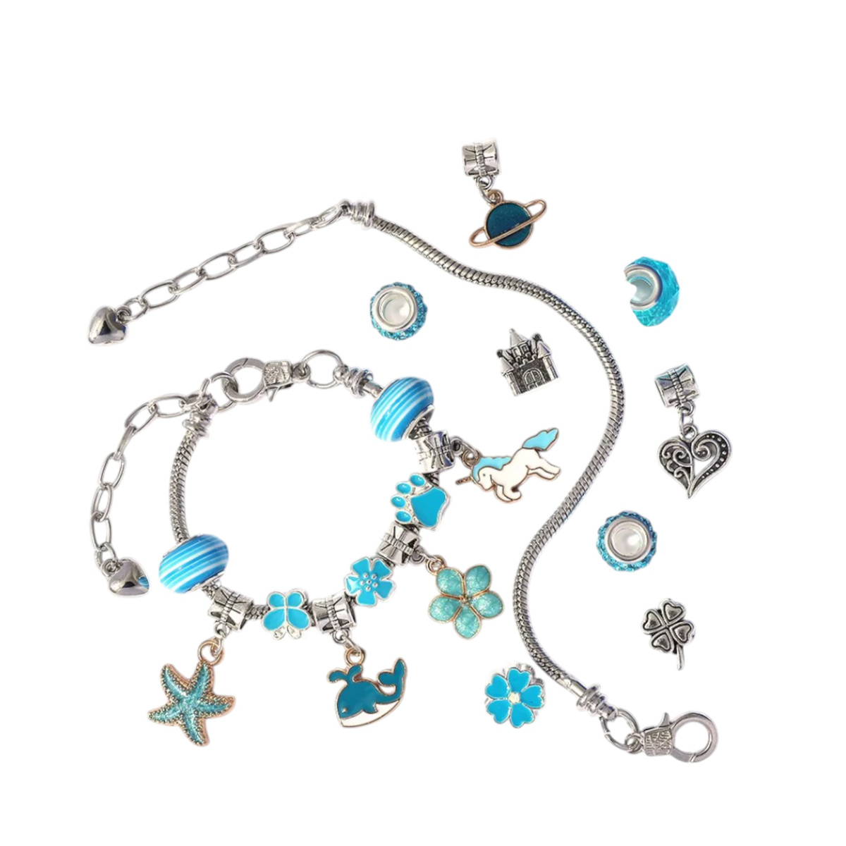 Zestaw do tworzenia bransoletek i naszyjników - Lillo i Stich