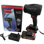 TURBO DMUCHAWA AKUMULATOROWA DO SAMOCHODU LIŚCI WODY ŚNIEGU 2 AKUMULATORY 