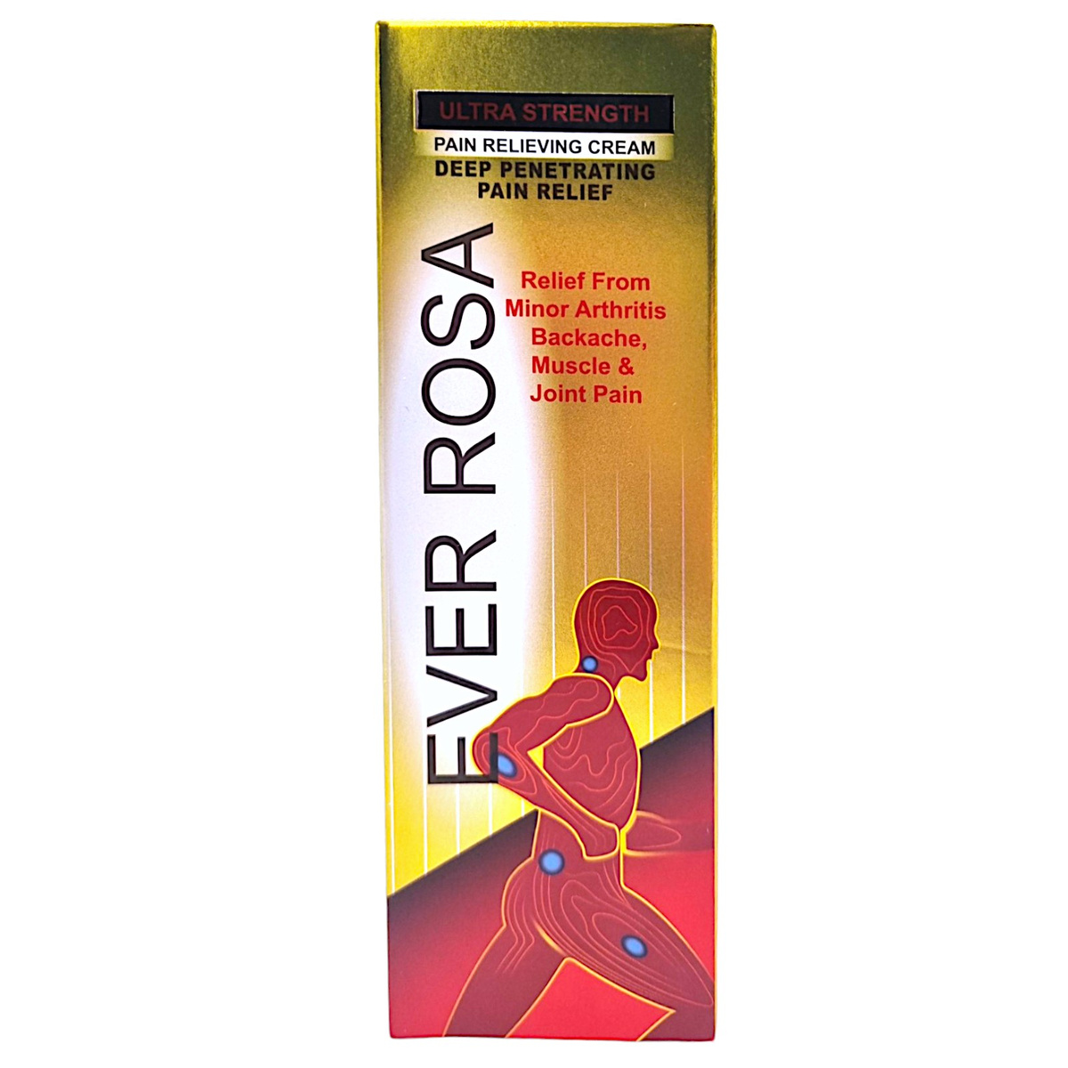 EVER ROSA KREM PRZECIWBÓLOWY NA BÓLE MIĘŚNI PLECÓW I ZAPALENIE STAWÓW130 ml