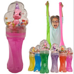 SLIME MASA PLASTYCZNA BROKATOWA W TUBIE GLUTY + FIGURKA JEDNOROŻEC KULECZKI