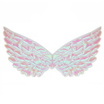 STRÓJ DLA DZIEWCZYNKI ANIOŁEK DUŻE SKRZYDŁA SKRZYDEŁKA SPÓDNICZKA NA BAL