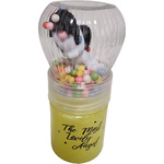 SLIME ZESTAW DO ROBIENIA GLUTÓW BROKATOWA W TUBIE GLUTY + FIGURKA KULECZKI