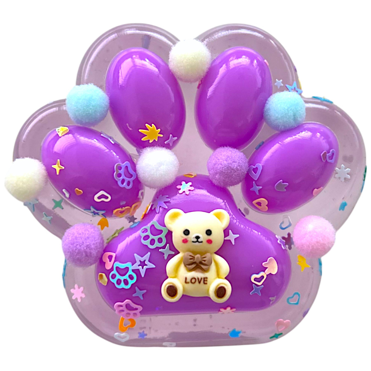 DUŻY GNIOTEK KOCIA ŁAPKA PSIA ŁAPA ZABAWKA ANTYSTRESOWA SQUISHY KOLOROWY XL