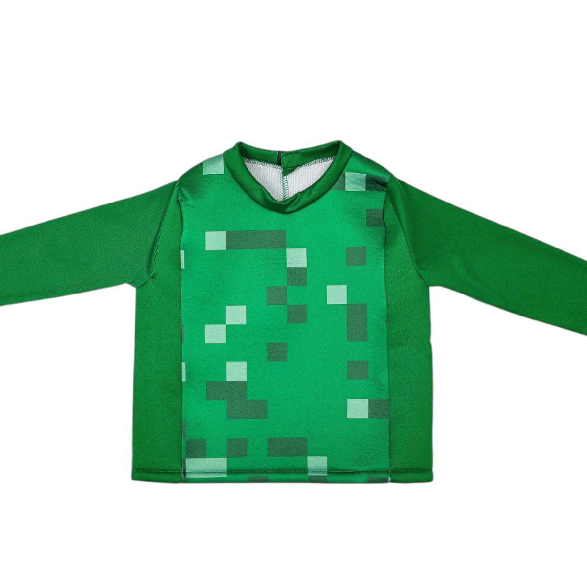 MINECRAFT – STRÓJ DLA DZIECKA CREEPER ROZMIAR S (110-120) KOSTIUM NA BAL DLA CHŁOPCA GADŻETY DLA GRACZY