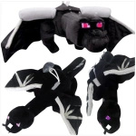 MINECRAFT SMOK ENDERU DUŻA MASKOTKA Z GRY PLUSZOWA FIGURKA PRZYTULANKA