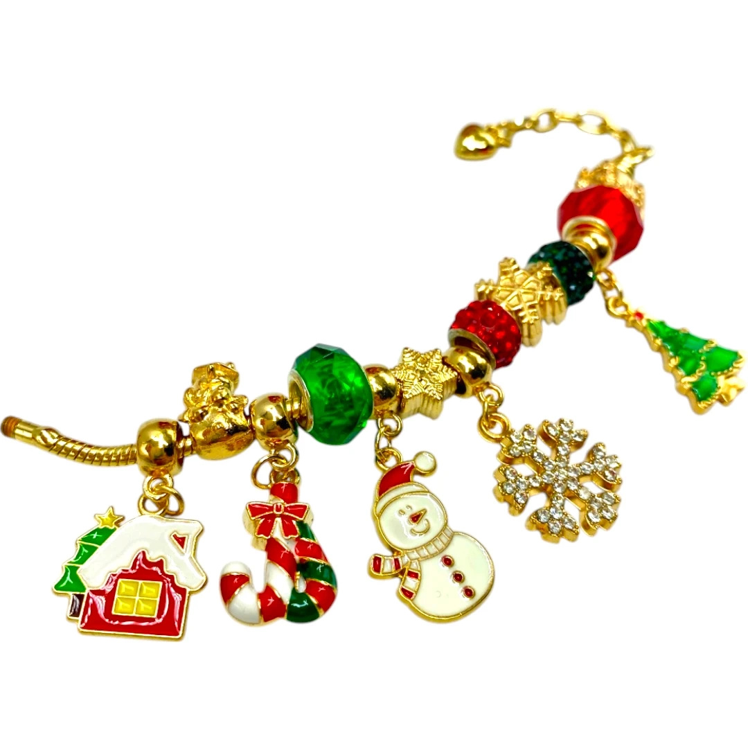 ZESTAW DO TWORZENIA BRANSOLETEK BIŻUTERIA KUFEREK KORALIKI BRANSOLETKA DIY