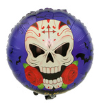 BALONY NA HALLOWEEN ZESTAW 5 BALONÓW CZASZKI SZAMPAN IMPREZA DLA DOROSŁYCH