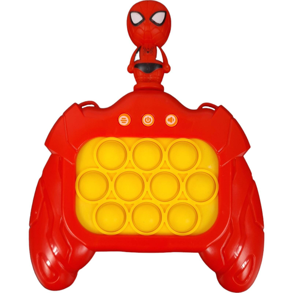 GRA ELEKTRONICZNA ZRĘCZNOŚCIOWA POP IT KONSOLA PUSH SPIDERMAN 80 POZIOMÓW !